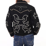 American Darling ADJKT064 Genuine Suede leather Women shirt jacket dress ladies girl
