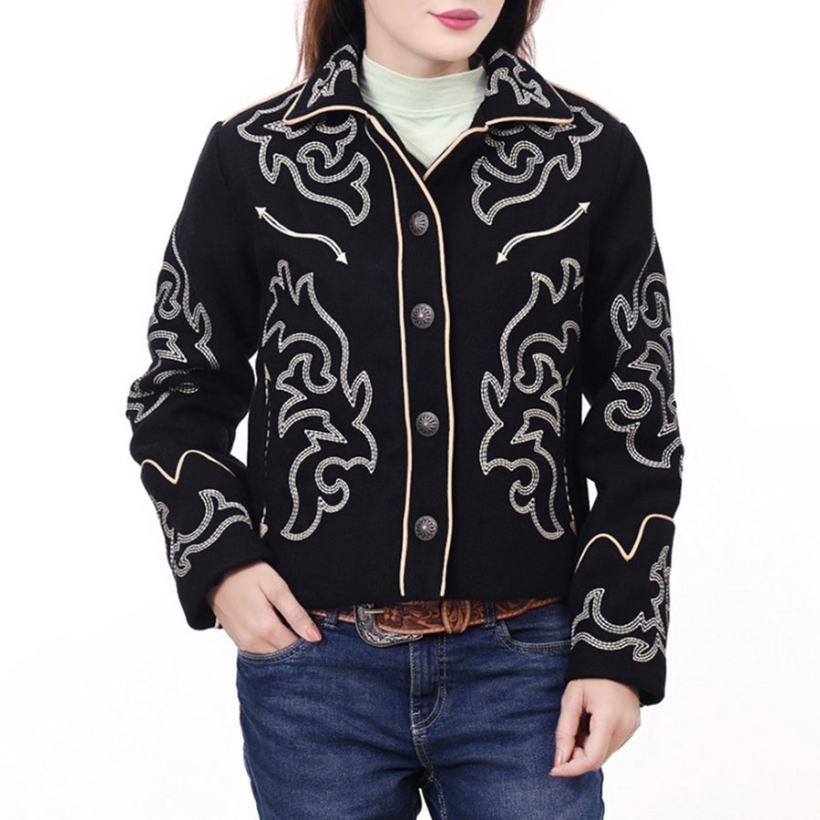 American Darling ADJKT064 Genuine Suede leather Women shirt jacket dress ladies girl - Uhorse