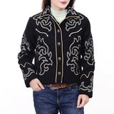 American Darling ADJKT064 Genuine Suede leather Women shirt jacket dress ladies girl