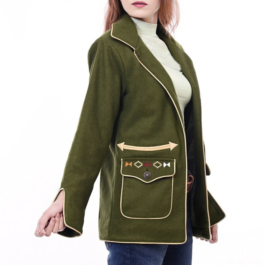 American Darling ADJKT069 Genuine Suede leather Women shirt jacket dress ladies girl