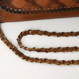 American Darling Cross Body Chain Strap Genuine Leather Women Bag Western Handbag Purse Girls Brown