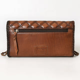 American Darling Cross Body Chain Strap Genuine Leather Women Bag Western Handbag Purse Girls Brown