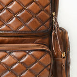 American Darling Backpack Bag Beautifully Quilted Genuine Leather women bag