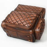 American Darling Backpack Bag Beautifully Quilted Genuine Leather women