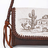 American Darling Cross Body Hair On Genuine Leather Western Women Bag Handbag Purse | for Cute