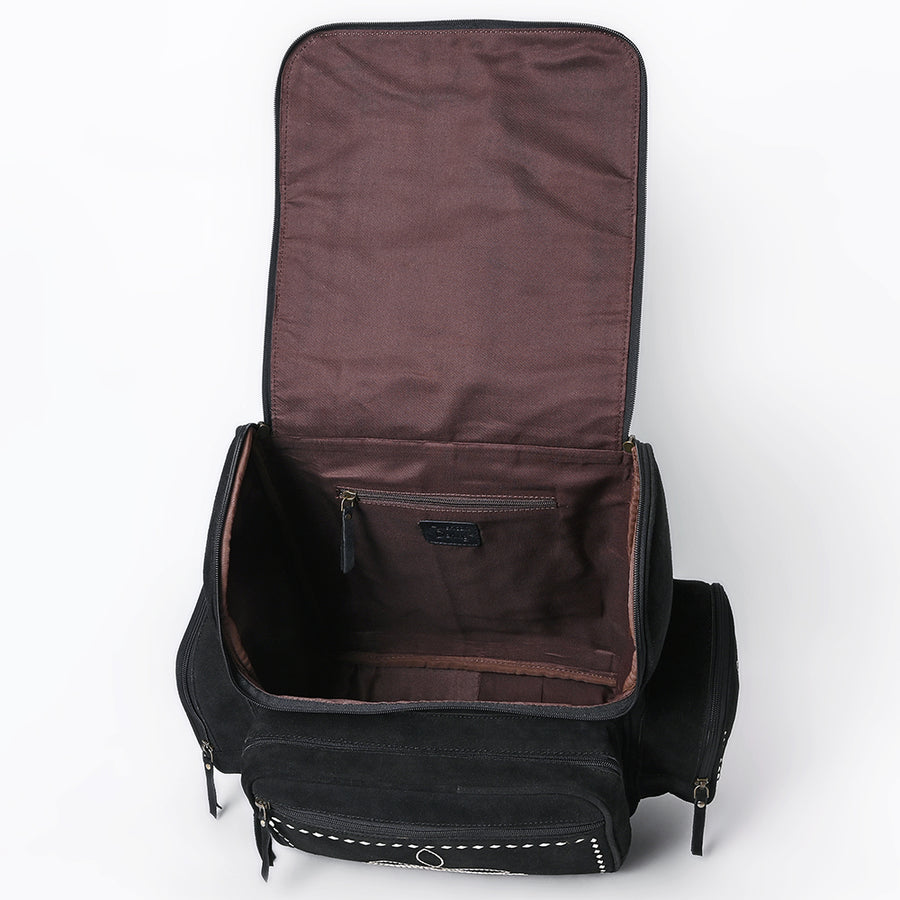 American Darling Genuine Suede Leather Backpack Handcrafted Boot Stitched Embroidery Eco-Friendly Full Grain Leather