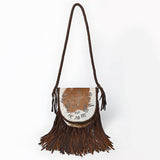 American Darling Cross Body Hair On Genuine Leather Women Bag Western Handbag Purse