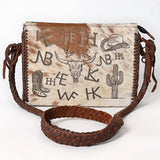 American Darling Cross Body Hair On Genuine Leather Women Bag Western Handbag Purse