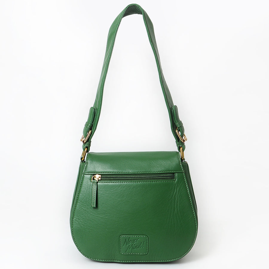 Never Mind Crossbody Handmade Genuine Cowhide Leather Women Bag Western Handbag Purse