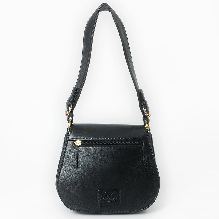 Never Mind Crossbody Handmade Genuine Cowhide Leather Women Bag Western Handbag Purse