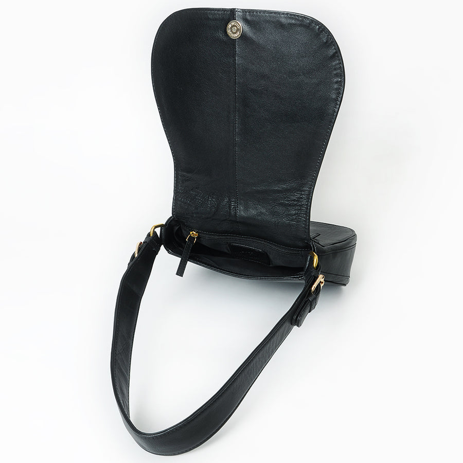 Never Mind Crossbody Handmade Genuine Cowhide Leather Women Bag Western Handbag Purse