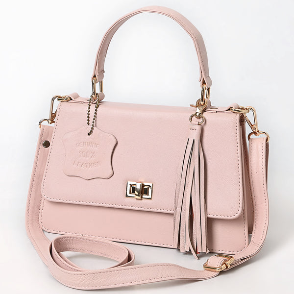 Never Mind Crossbody Fringes Genuine Leather Women Bag Western Handbag Purse - Uhorse