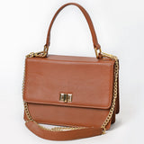 Never Mind Crossbody Genuine Leather Women Bag Western Handbag Purse