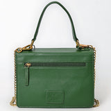 Never Mind Crossbody Genuine Leather Women Bag Western Handbag Purse