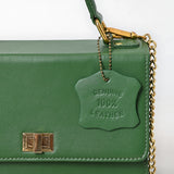 Never Mind Crossbody Genuine Leather Women Bag Western Handbag Purse