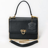 Never Mind Crossbody Genuine Leather Women Bag Western Handbag Purse