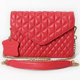 Never Mind Crossbody Genuine Leather Women Bag Western Handbag Purse