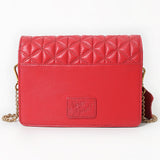 Never Mind Crossbody Genuine Leather Women Bag Western Handbag Purse