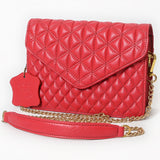 Never Mind Crossbody Genuine Leather Women Bag Western Handbag Purse