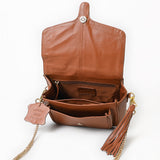 Never Mind Crossbody Genuine Leather Women Bag Western Handbag Purse