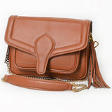 Never Mind Crossbody Genuine Leather Women Bag Western Handbag Purse