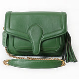 Never Mind Crossbody Genuine Leather Women Bag Western Handbag Purse