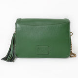 Never Mind Crossbody Genuine Leather Women Bag Western Handbag Purse