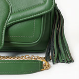 Never Mind Crossbody Genuine Leather Women Bag Western Handbag Purse