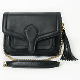 Never Mind Crossbody Genuine Leather Women Bag Western Handbag Purse