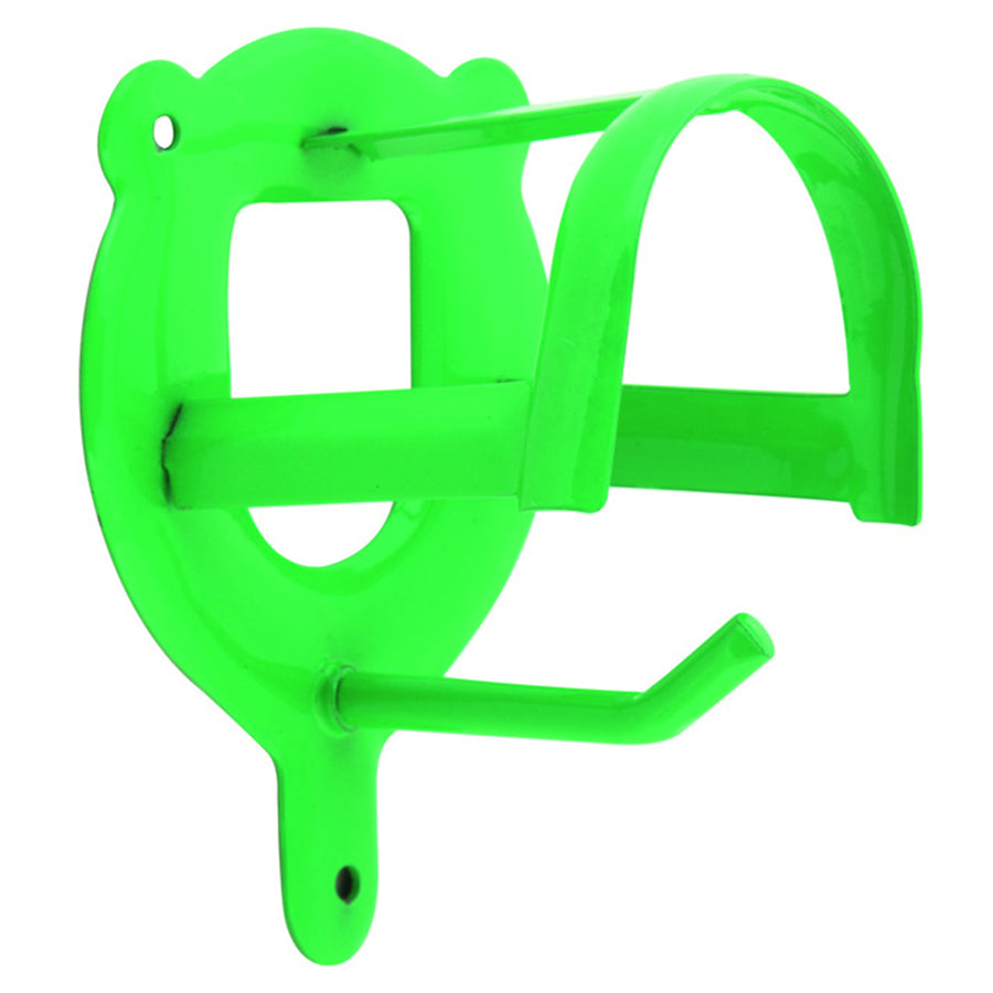 Green synthetic horse feeder with handles - Uhorse