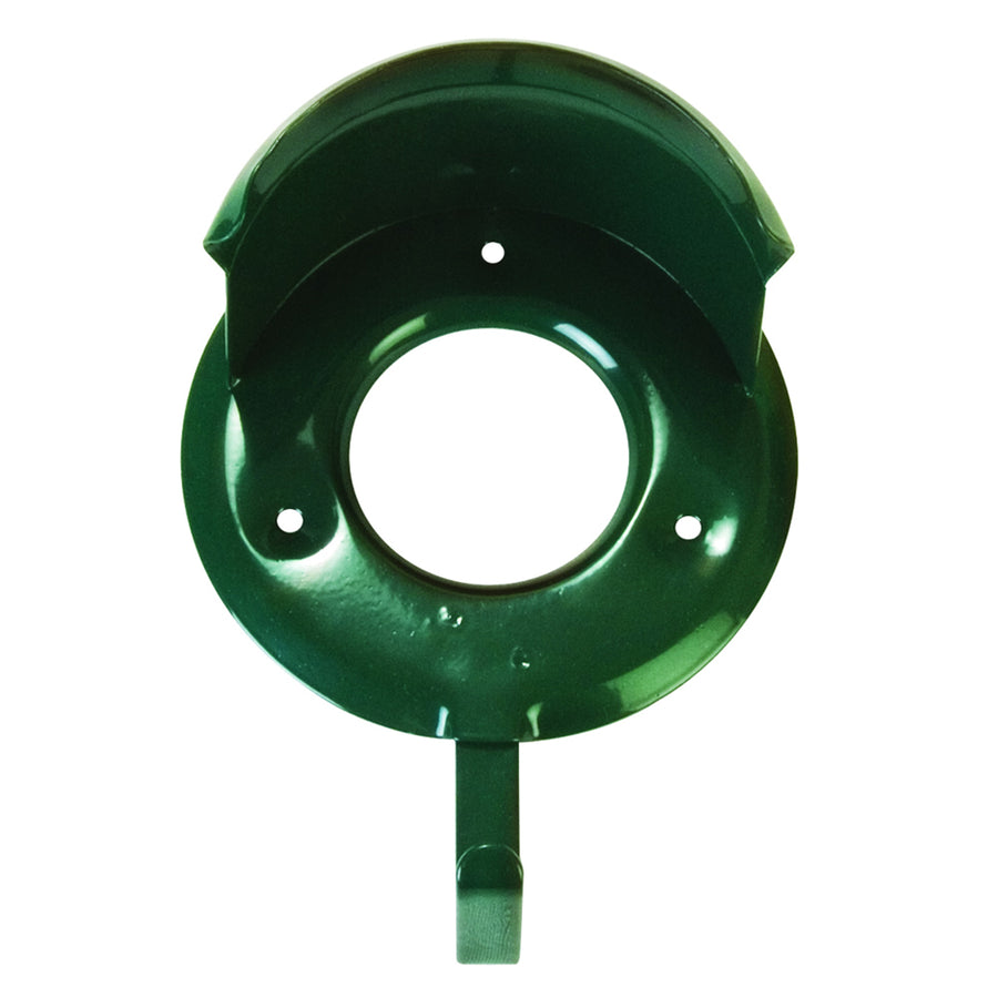 Green metal saddle horn cover with mounting holes - Uhorse