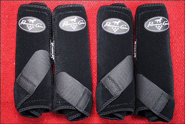 Black Small Professional Choice Smb3 Sports Medicine Horse Boots Set Of 4