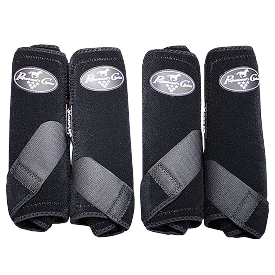 Professional Choice Smb3 Sports Medicine Horse Boots Medium Black Set Of 4 - Uhorse