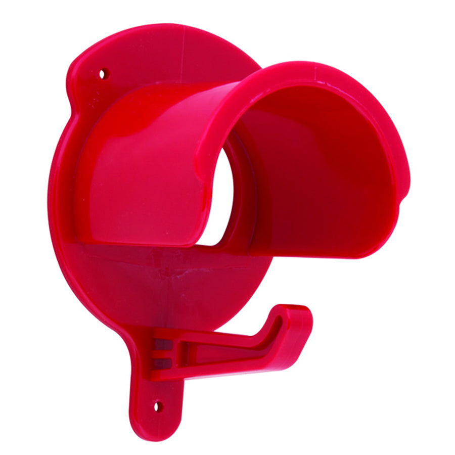 Hilason Horse Wall Mount Bridle Bracket Storage Halter Hanger Holder Red - Uhorse
