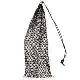 Black nylon hay net with drawstring closure - Uhorse