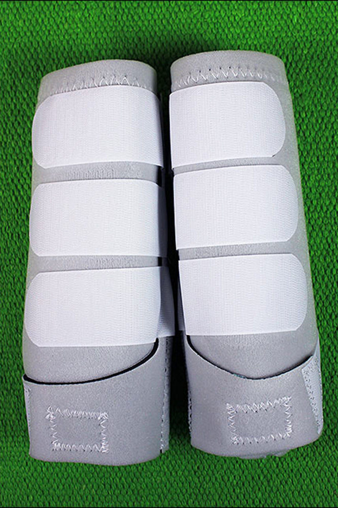 White Medium Professional Choice Tack Smb 2 Sports Medicine Horse Boots