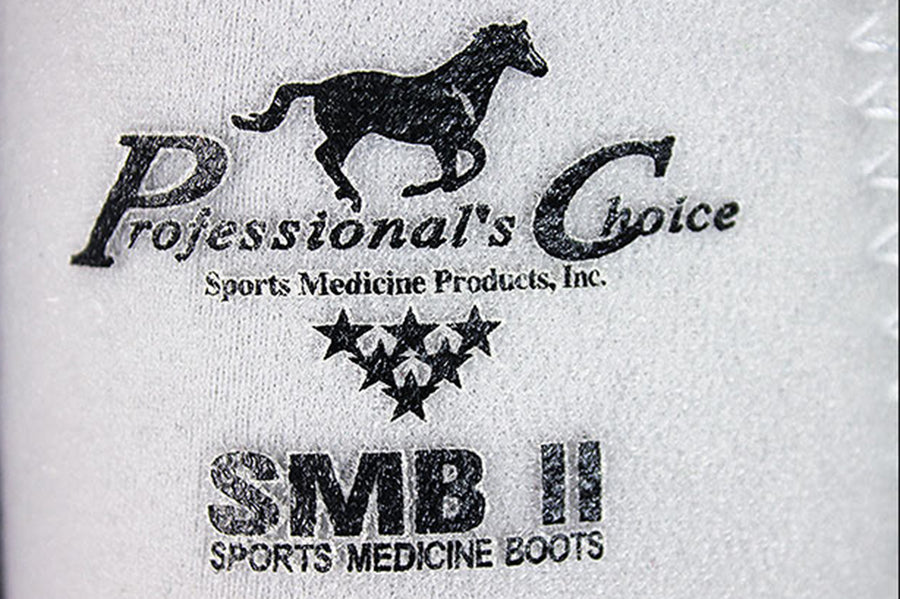 White Medium Professional Choice Tack Smb 2 Sports Medicine Horse Boots