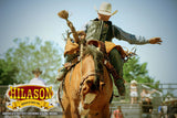HILASON Western Horse Bull Riding Safety Leather Protective Vest & Rodeo Chaps Combo