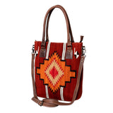 American Darling Tote Saddle Blanket Genuine Leather women bag western handbag purse