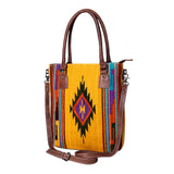 American Darling Tote Saddle Blanket Genuine Leather women bag western handbag purse