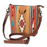 American Darling Cross Body Saddle Blanket Genuine Leather women bag western handbag purse