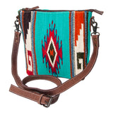 American Darling Cross Body Saddle Blanket Genuine Leather women bag western handbag purse