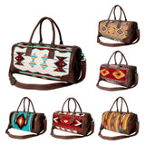 American Darling Duffel Saddle Blanket Genuine Leather women bag western handbag purse