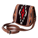 American Darling Cross Body Saddle Blanket Genuine Leather women bag western handbag purse