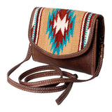 American Darling Messenger Saddle Blanket Genuine Leather women bag western handbag purse