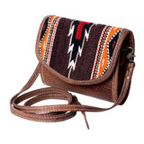 American Darling Messenger Saddle Blanket Genuine Leather women bag western handbag purse