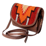 American Darling Messenger Saddle Blanket Genuine Leather women bag western handbag purse