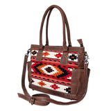 American Darling Tote Saddle Blanket Genuine Leather women bag western handbag purse