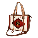 American Darling Tote Saddle Blanket Genuine Leather women bag western handbag purse