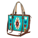 American Darling Tote Saddle Blanket Genuine Leather women bag western handbag purse